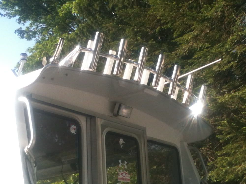 NEW ROD HOLDER ARCH FOR GREEN WASABI Game Fishing Forum