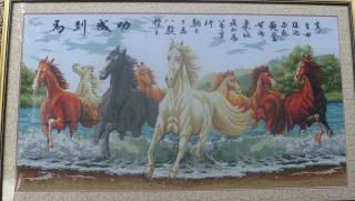 Bán tranh thêu chữ thập thành phẩm (có thể trưng trong nhà hay làm quà tặng) - 2