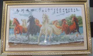 Bán tranh thêu chữ thập thành phẩm (có thể trưng trong nhà hay làm quà tặng) - 3