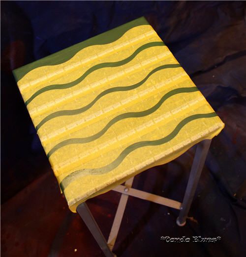 apply Shape Tape to table top