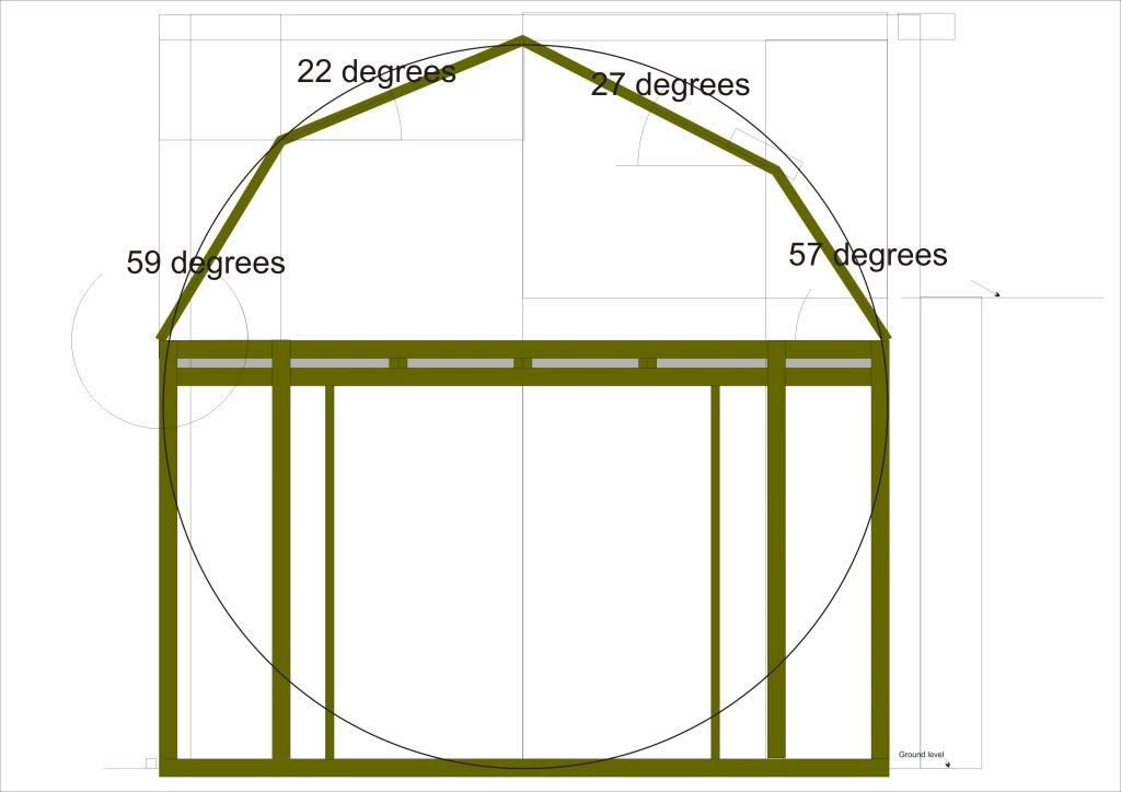 Afera: Guide Plans for a gambrel roof shed
