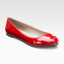 marc jacobs patent leather mouse flats