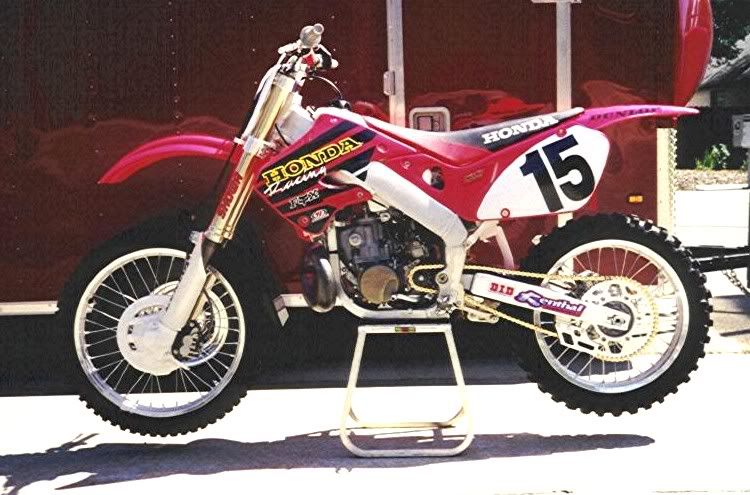 1999 Honda cr250 graffics #5