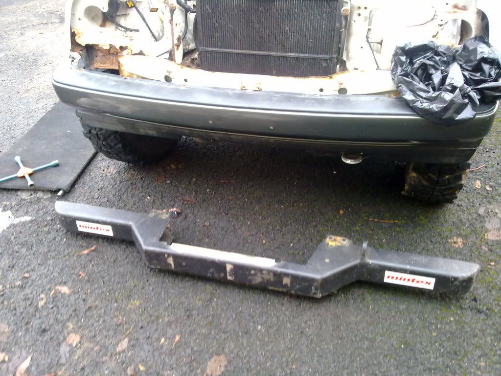 The defender bumper I got off