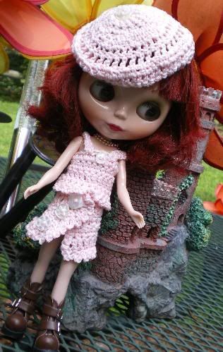 crochet, blyth dolls