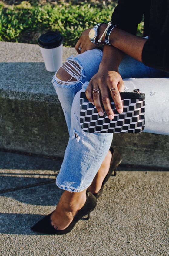 printed clutch