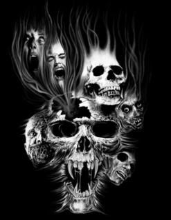 skull flames Pictures, Images and Photos
