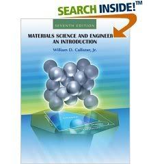 Materials Science and Engineering by Callister solution manual