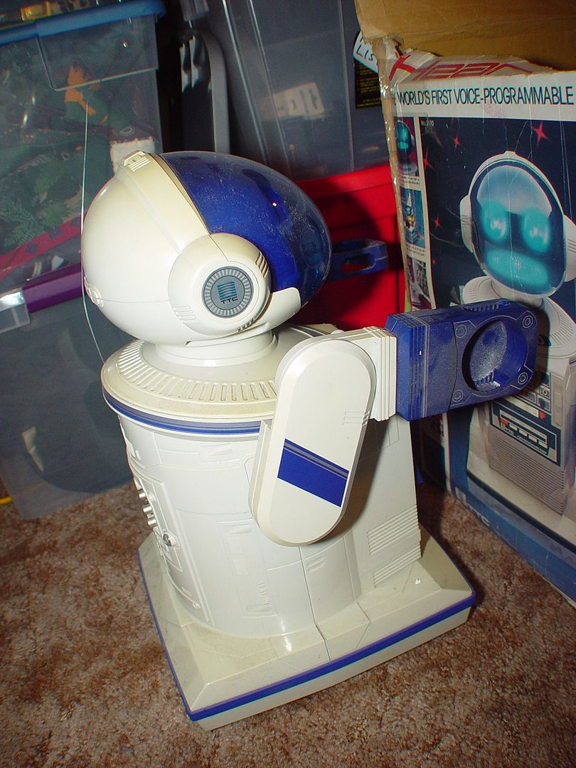Hearoid Radio Control Toy Robot Vtg 80s Tomy Omnibot eBay