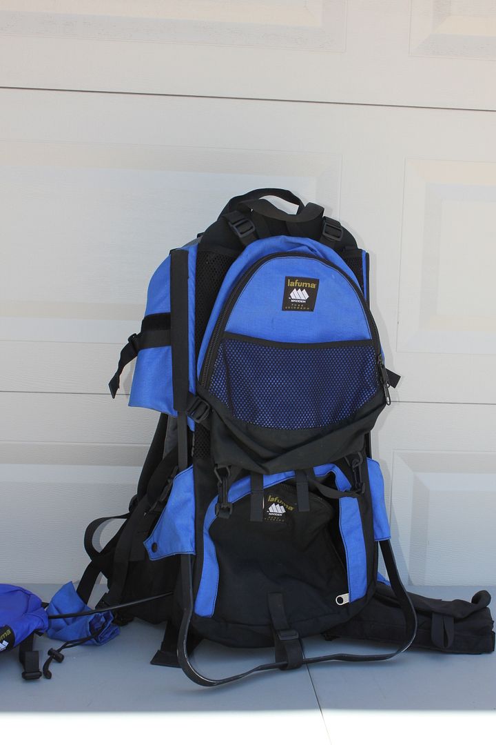 LAFUMA Madden BabyChild Carrier BACKPACK Mountain Climbing Hiking BAG