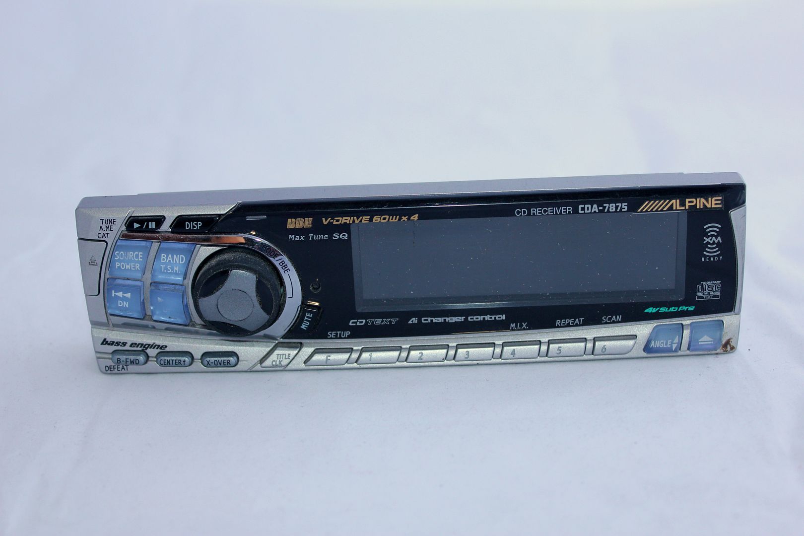 ALPINE FaceOff Car Stereo CD Player Changer Contol 7875 eBay