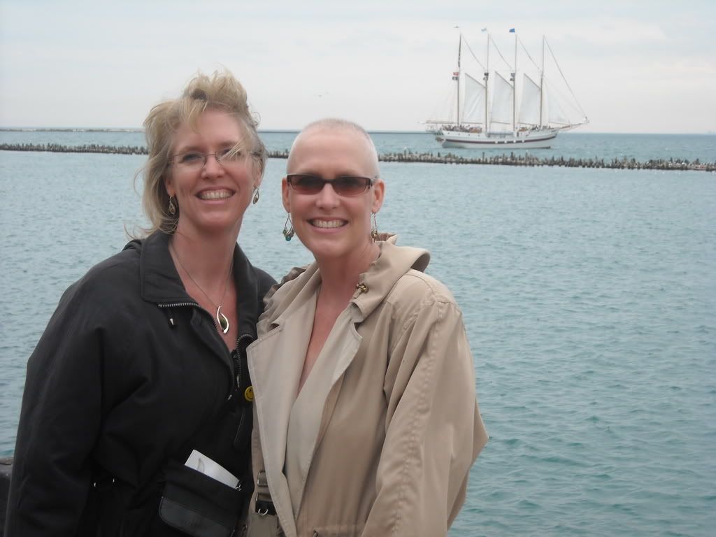 Twinsis and I at Navy Pier