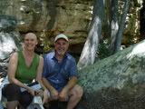 Greg and Kimberly at Montezuma's Well