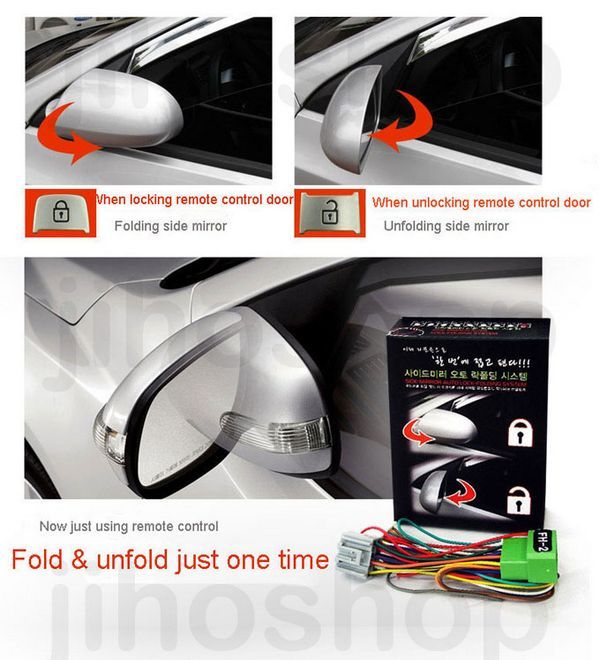 Toyota Honda Kia Hy Suzuki Nissan Auto Fold Mirror