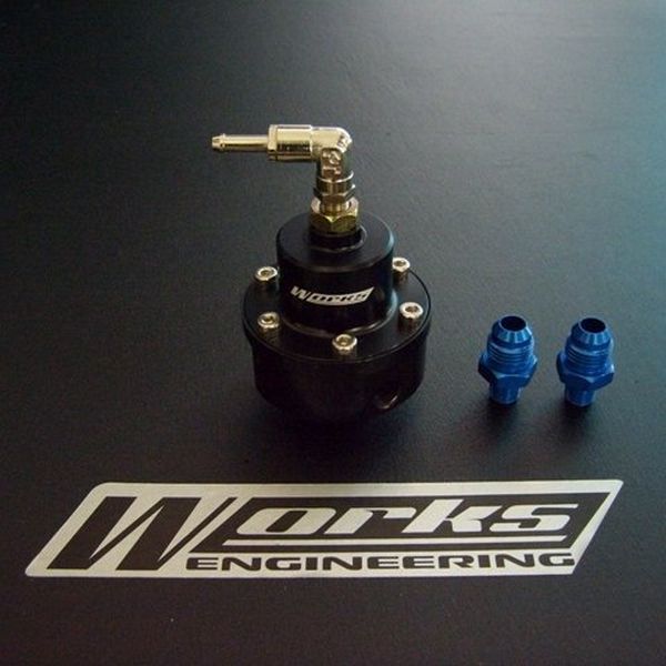 Send now WORKS ENGINEERING USA Fuel Regulator Stage 1 or Stage 2 for N/A or Turbo