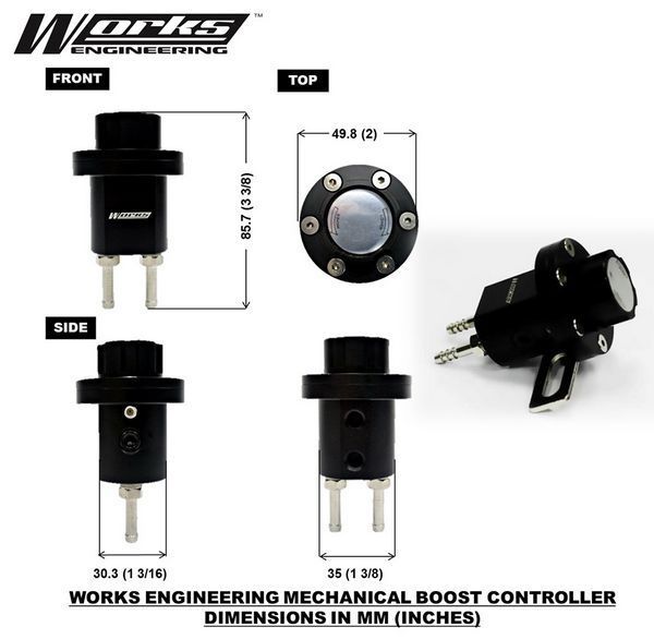 Get WORKS ENGINEERING Manual Turbo Mechanical Boost Controller [W-MBC]