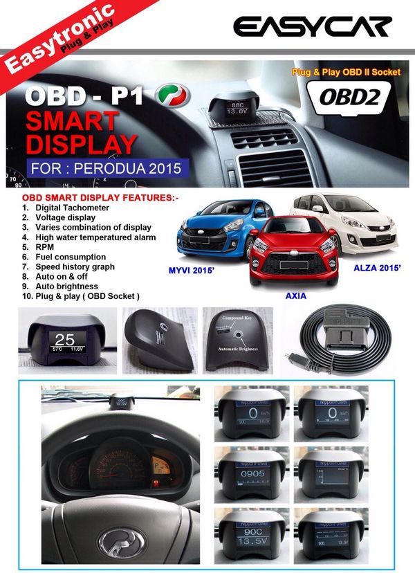 Buy PERODUA BEZZA, AXIA, ALZA, MYVI ICON 2015 - 2016 EASY 