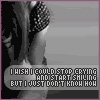 I WISH I COULD STOP CRYING AND START SMILING BUT I JUST DON'T KNOW HOW Pictures, Images and Photos