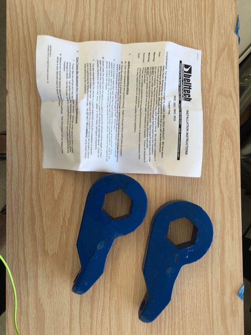 torsion keys, IC tube, water pump, exhaust, head unit Chevy and GMC