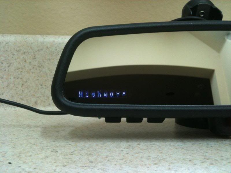 How to install a rear view mirror in a bmw #2