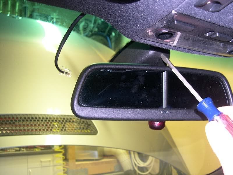 Removing a bmw rear view mirror #4