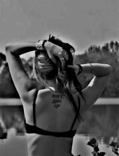 Never Give Up Tatoo Picture By PeaceandLovex  Photobucket