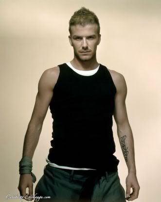 David Beckham Quiff Hairstyle on Beckham Trimmed His Hair At The Sides And Left Longer At The Front