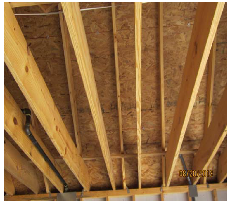 Acceptable Lateral Support For Ceiling Joists Structural