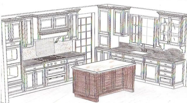 Kitchen 8\’-6″ x 8\’-3″ Breakfast Room 9\’-8 ½” x 10 