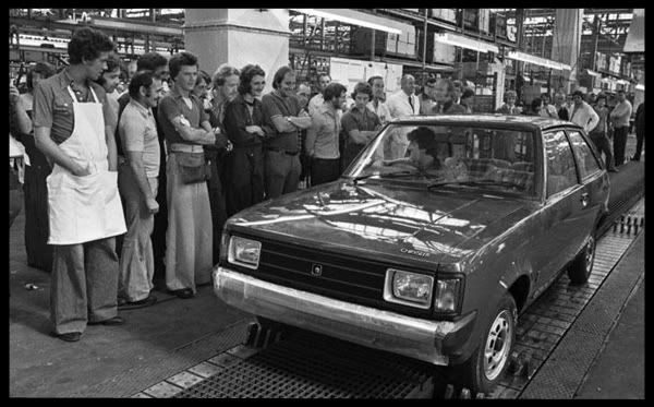 Chrysler car factory linwood