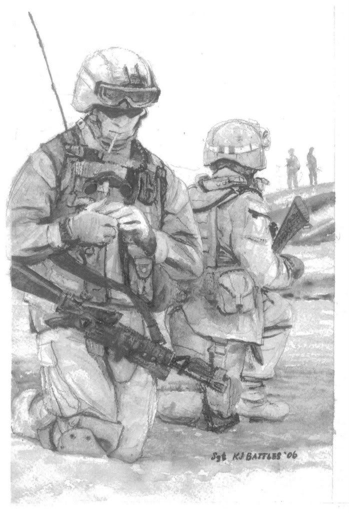 Drawings Of Army