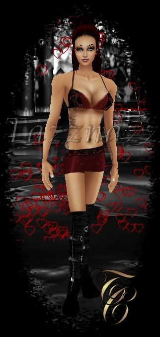 Vampiress Outfit Red