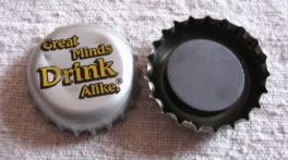 quick and easy bottle cap magnet