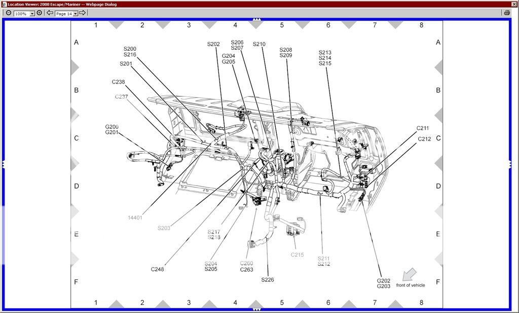 Ford fusion compass module #5