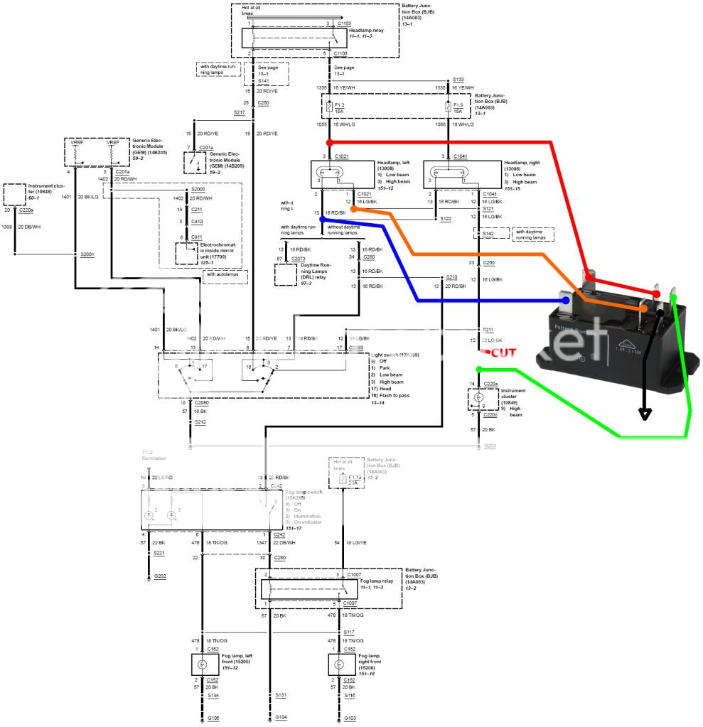 2002 Ford escape starter wiring diagram #3