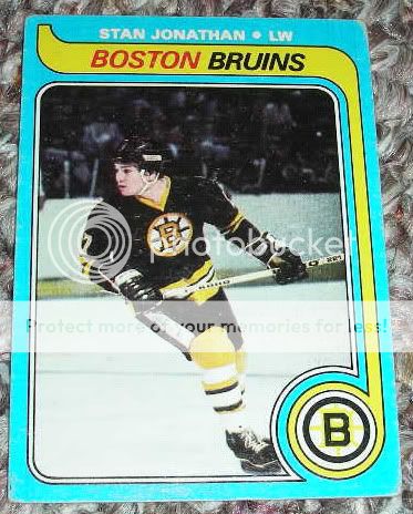 Stan Jonathan 1979 80 Topps Boston Bruins NHL Hockey  