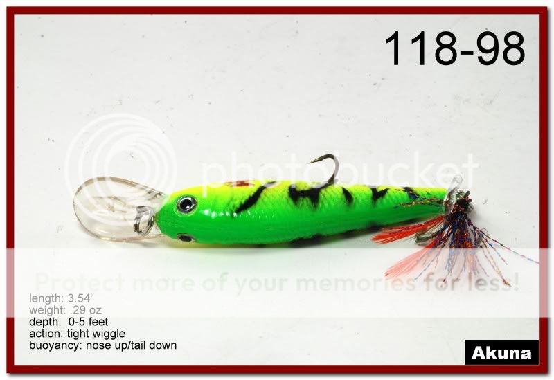 Our lures are not just good looking; they catch fish. Check our 