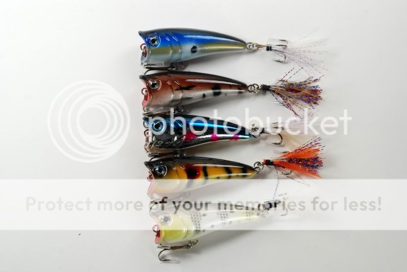 These fishing lures have great swimming actions and are some of the 