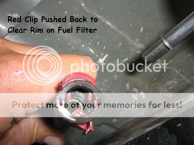 Ford focus fuel filter retaining clips #2