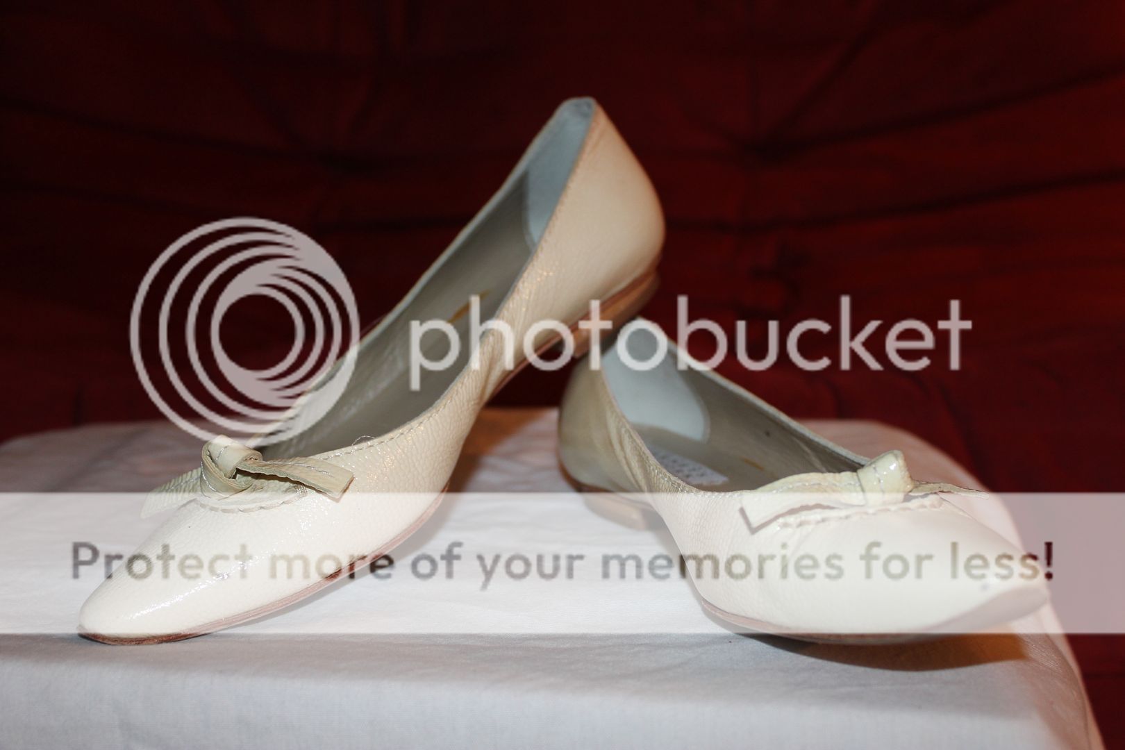 BARNEYS New York Women Flat Ballet Shoes Mouse Sz 6.5  
