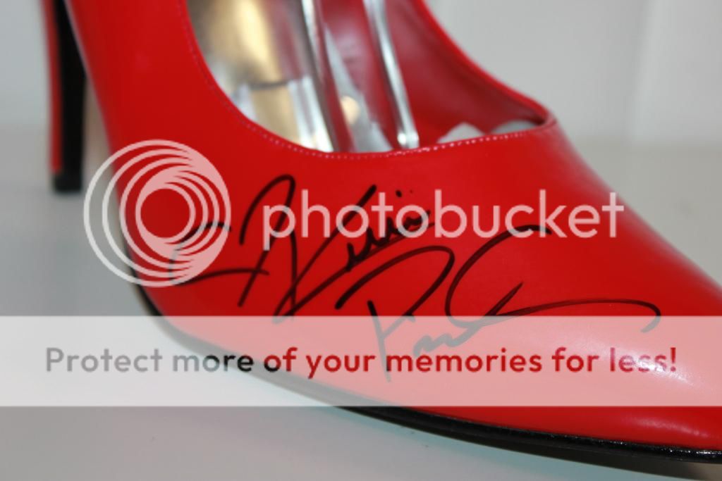 Kellie Pickler Autograph Signed Red High Heel Shoe