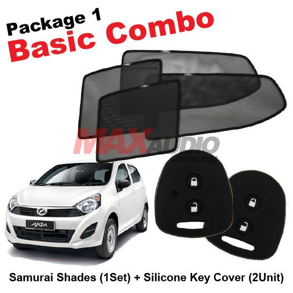 [Basic Combo] PERODUA BEZZA (4pcs) SAMURAI SHADES + (2pcs 