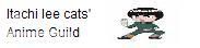 Itachi lee cats' Anime Guild banner